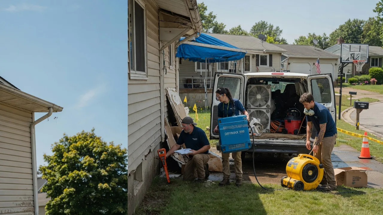 Ceiling Leak Cleanup in Lambert Lake, ME near me