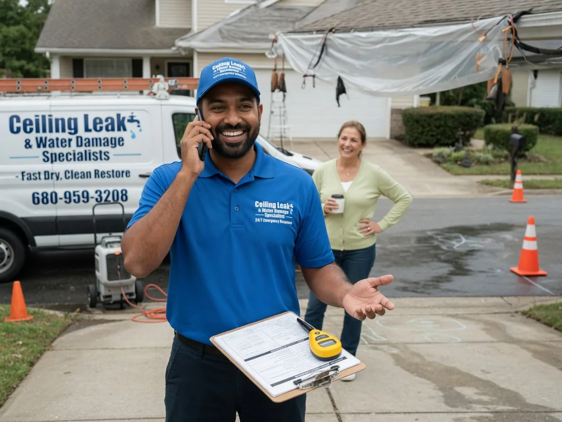 Ceiling Leak Cleanup Lambert Lake, ME FAQs